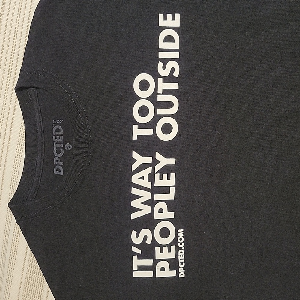 "Too Peopley Outside" Tee